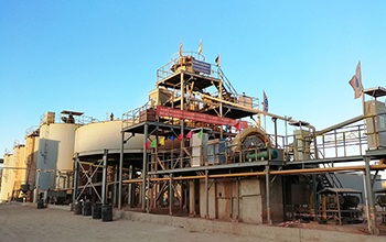 Planta CIP / CIL de oro