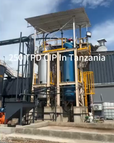 Planta CIP / CIL de oro